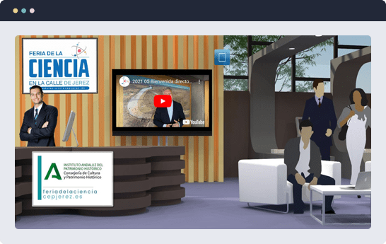 espacio virtual para atender clientes