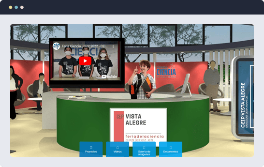 espacio virtual para atender clientes